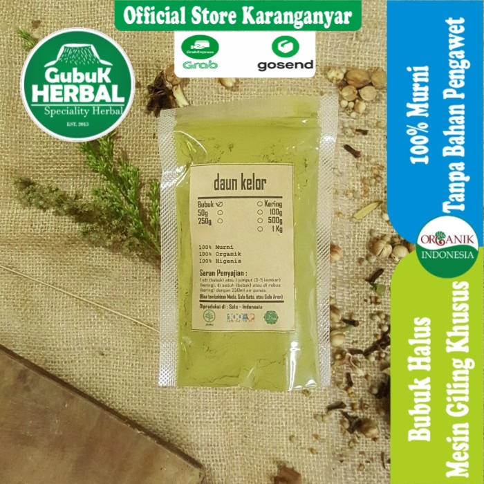 

BUBUK DAUN KELOR 250 GRAM - Moringa Oleifera - MURNI - ASLI - TANPA CAMPURAN