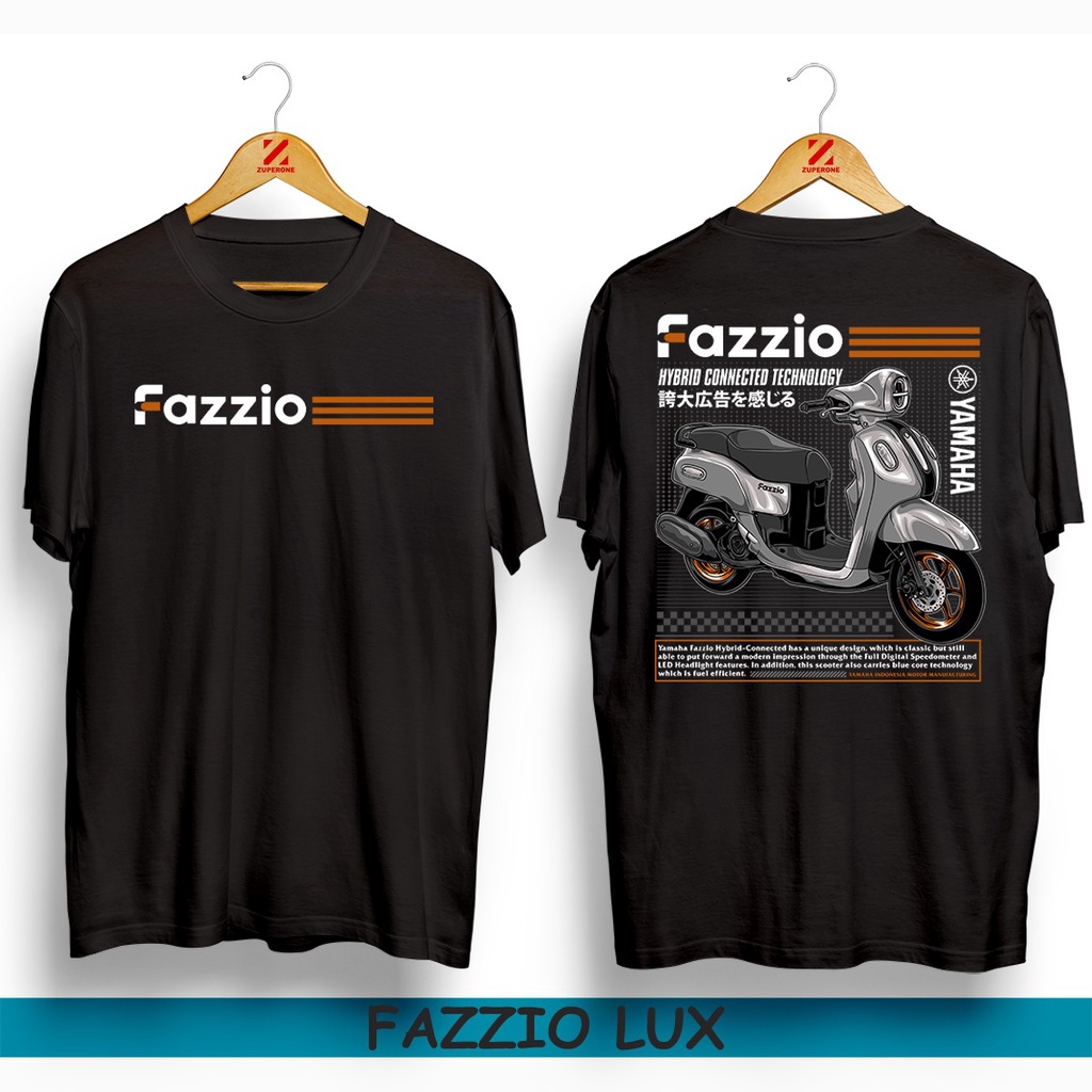 KAOS MOTOR PRIA SUNMORI YAMAHA FAZZIO LUX BANGKAOS