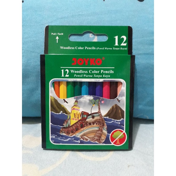

PENSIL WARNA JOYKO 12 WARNA | PINSIL WARNA JOYKO 12 PCS