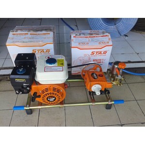 Sanchin Power Sprayer NLG Mesin cuci mobil/motor Engine bensin SET Selang