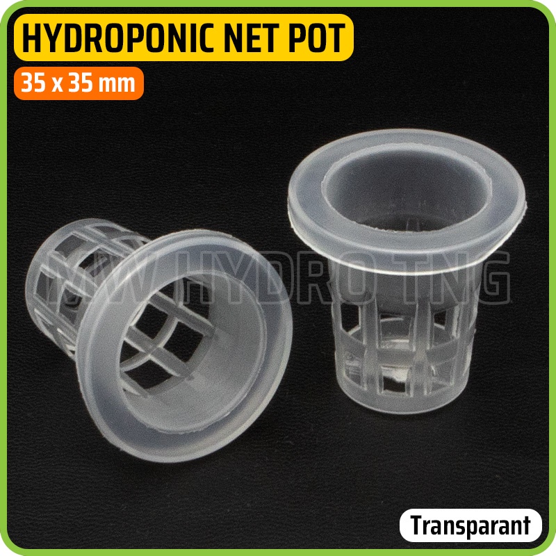 Netpot Hidroponik / Hydroponic Net Pot - 35 x 35 mm