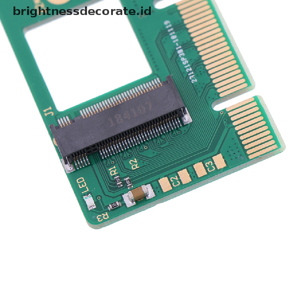 Adapter Konverter Riser Card Nvme M.2 Ngff Ssd Ke Pci-E Express 3.0 16x X4