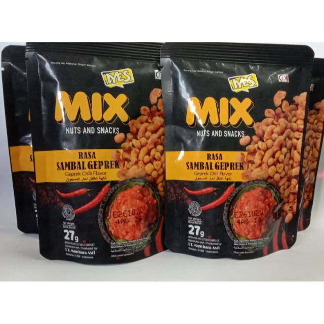 Iyes Mix (Snack Campur Rasa Sambal Geprek)