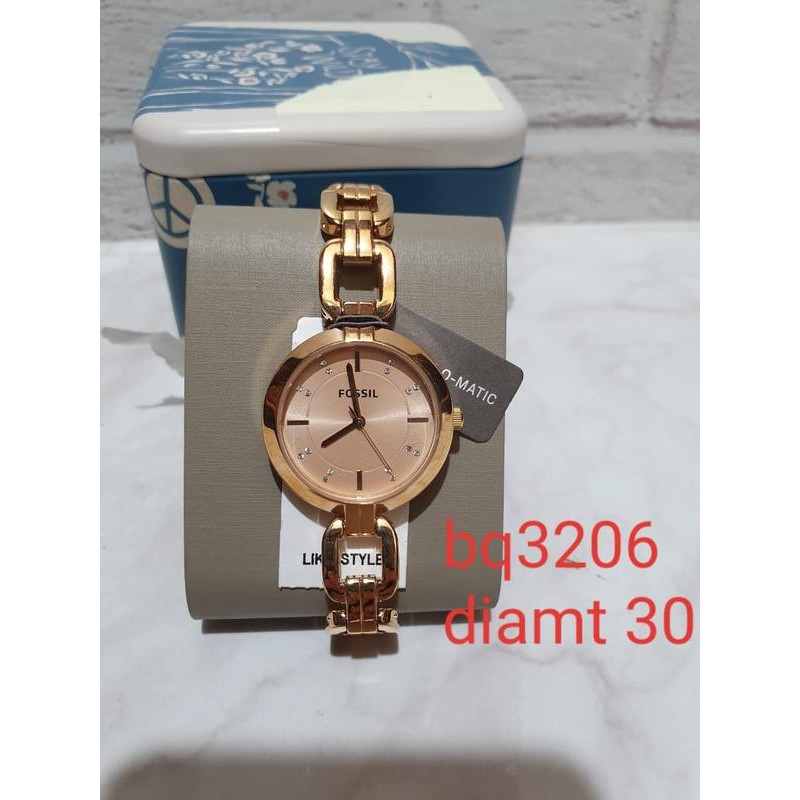 jam f0ss1L stainless steel watch bq3206 rosegold