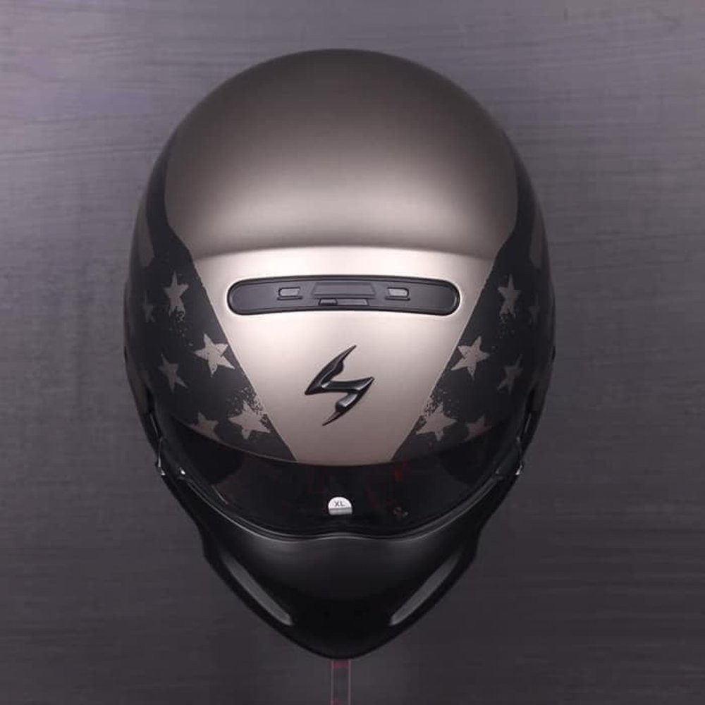 Scorpion Exo Combat Titanium Grey Terbaik