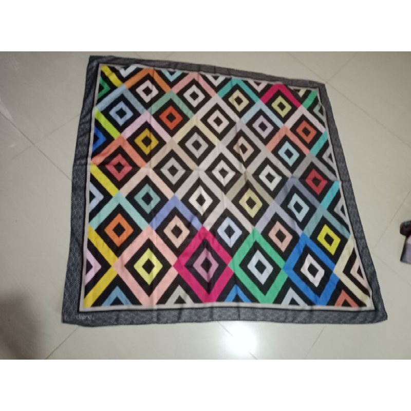 deenay denay scarf hijab segiempat segi empat preloved pl second bekas