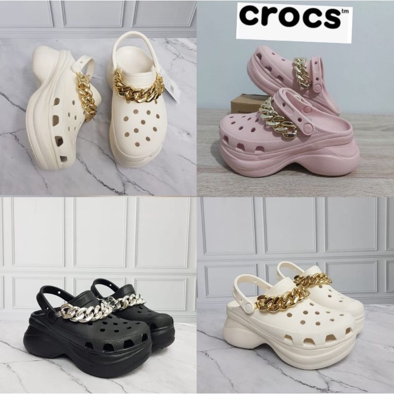 Crocs Bae Clog Chain / Crocs classic Bae Clog by Rante / Sandal Crocs Bae Clog Chain