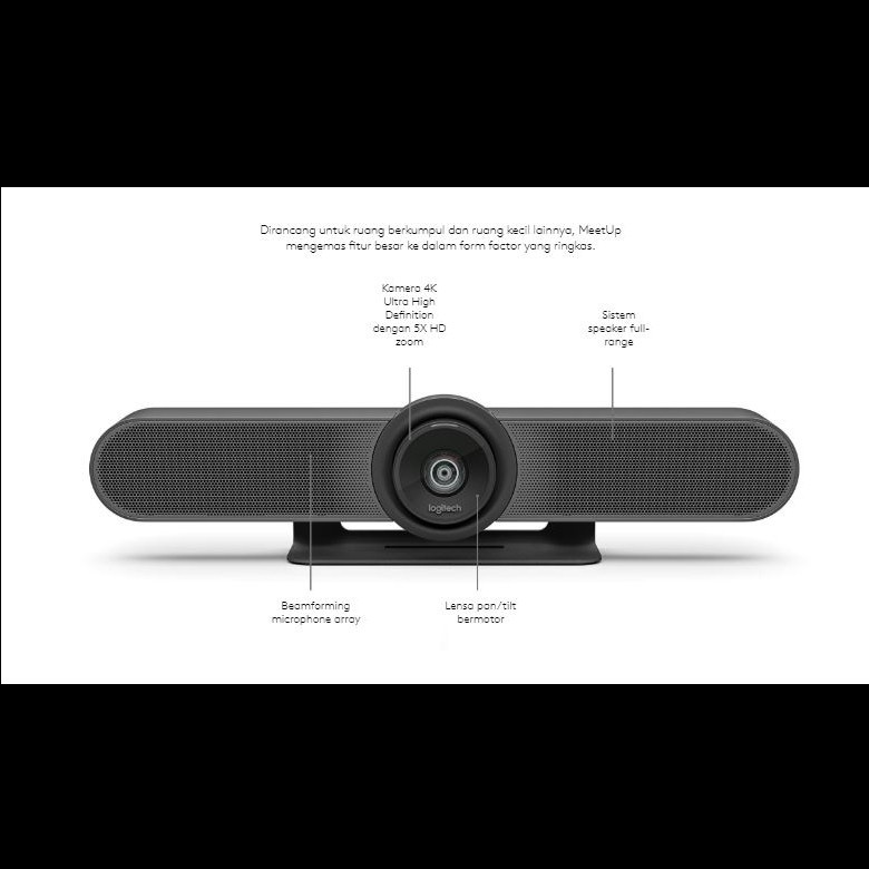 Logitech MeetUp Video Conference Camera Original - Garansi 2 Tahun