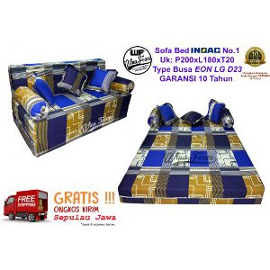 Jual SofaBed Inoac NO 1 Uk 200x180x20 Free Ongkir Murah