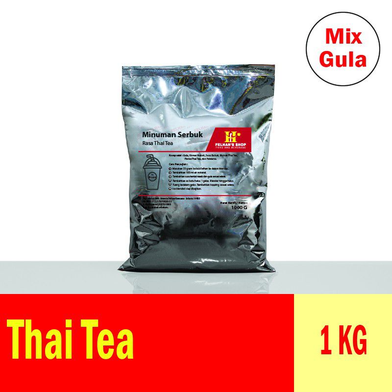 

(1KG) Thai tea / es blended / bubuk minuman / Felhan