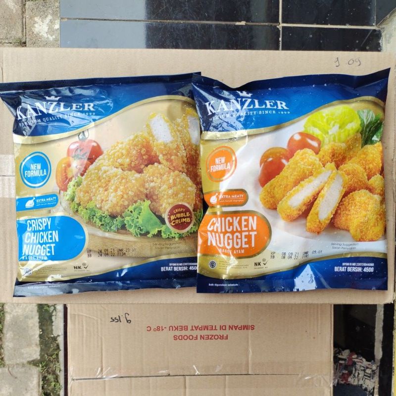 

KANZLER CRISPY CHICKEN BUBBLE NUGGET/ NAGET VIRAL 450 GR/ SOSIS COCKTAIL BEEF & CHEESE