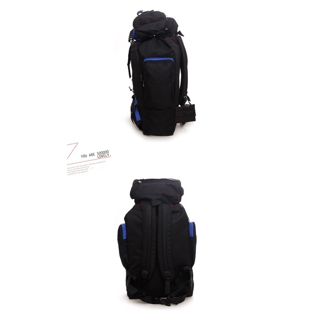 tas ransel 60L - 80L kapasitas besar tas sport outdoor hiking gunung camping travel bag laki-laki dan perempuan