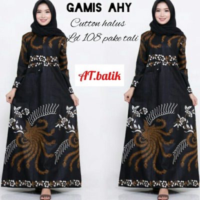 Maura Gamis batik Sogan New Motif Rilis