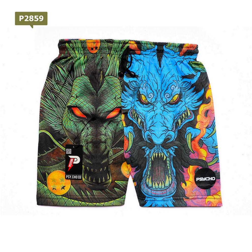 BEST SELLER - BOXER PRIA WANITA CELANA PENDEK GROSIR KOLOR PANTAI-DBM-X08