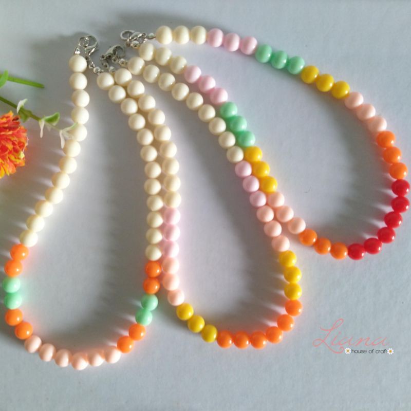 Kalung Manik Manik Anak Perempuan Beads Necklace