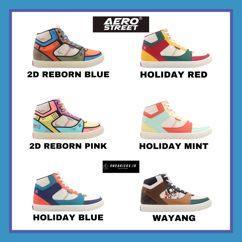 [ORIGINAL] AEROSTREET 2D REBORN / HOOPS HOLIDAY / WAYANG LIMITED EDITION