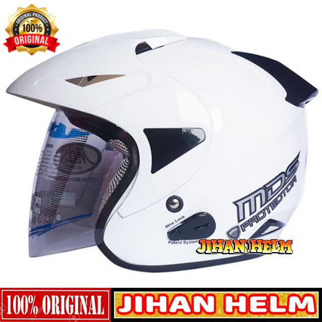 HELM / MDS / HELM MDS / HELM MDS PROTECTOR WHITE TERMURAH