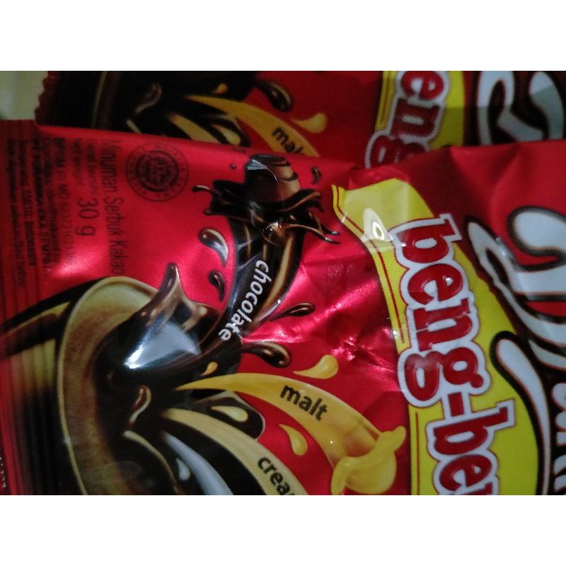 Beng beng drink coklat 10sachet,per renteng.
