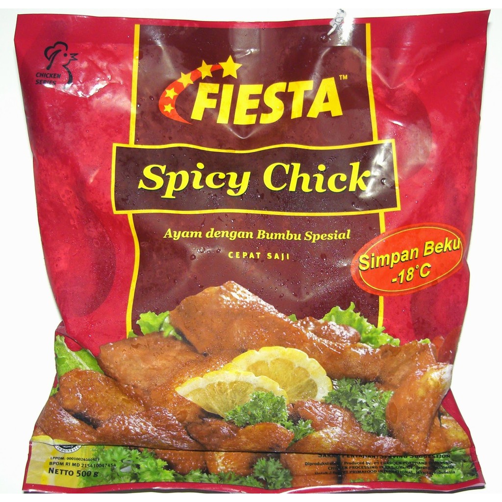 

Fiesta Spicy Chick Daging ayam bumbu 500gr