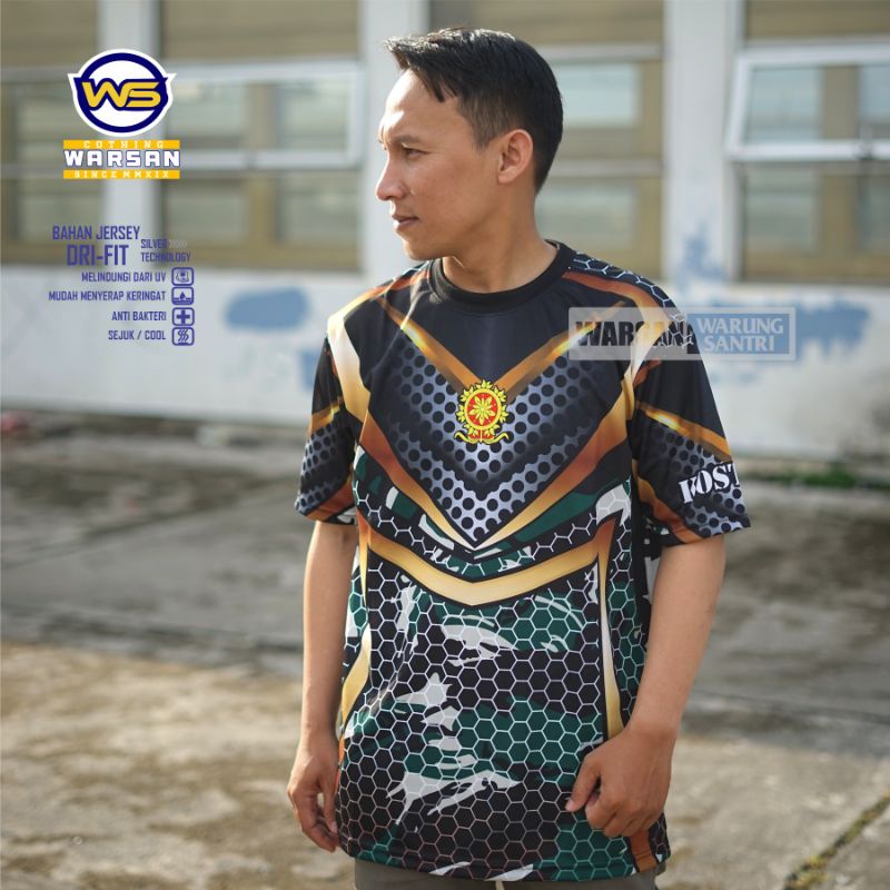 KAOS TNI AD / KAOS KOSTRAD KAOS TNI DRYFIT / KAOS TENTARA KAOS KOSTRAD JERSEY TNI AD KOSTRAD