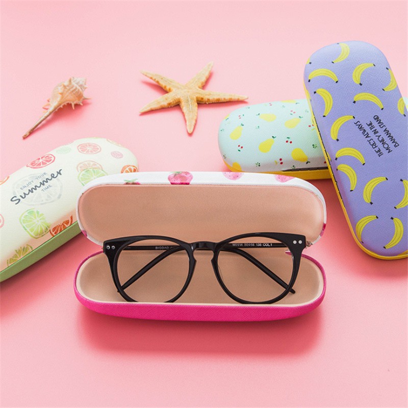 *ALIBABA1688*  Kotak Kacamata Motif Buah Fruit Glasses Case Kotak Kacamata Karakter