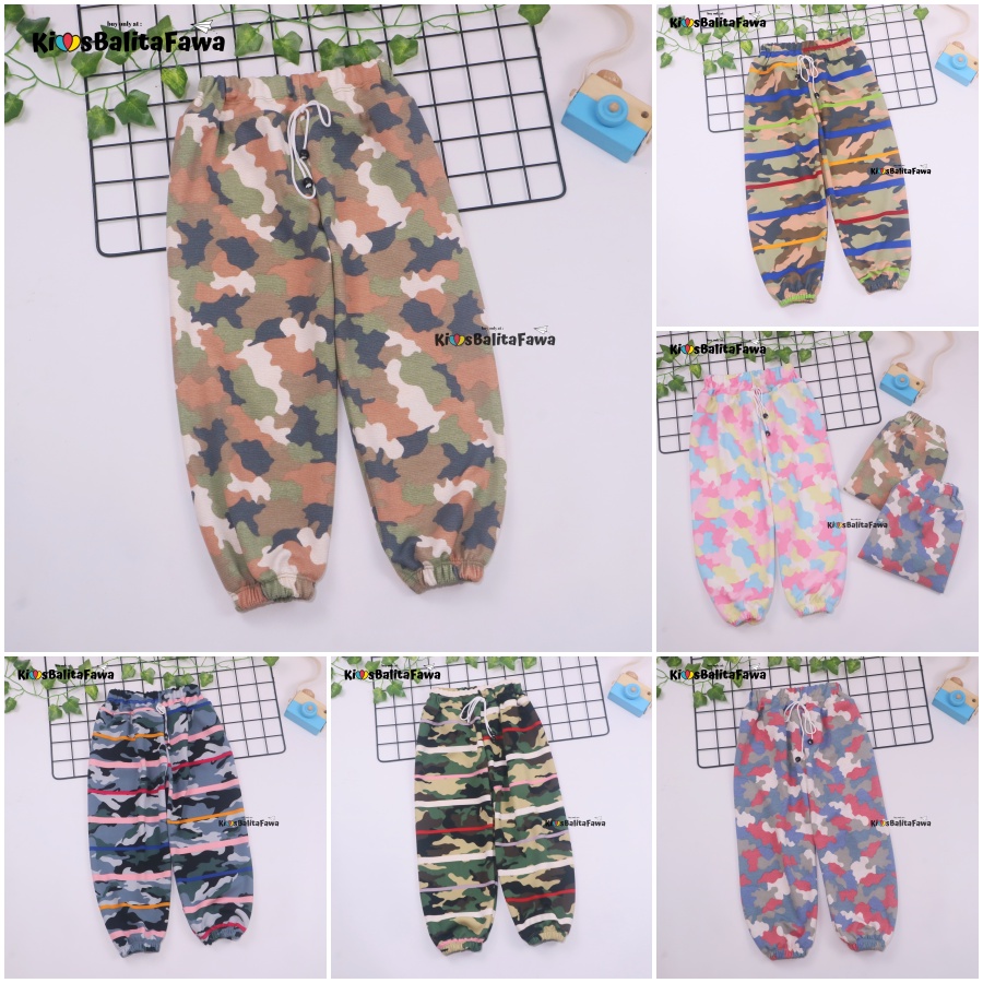 Jogger Motif Uk 8-10 Tahun / Celana Panjang Import Anak Laki Joger Pants Perempuan Grosir Murah