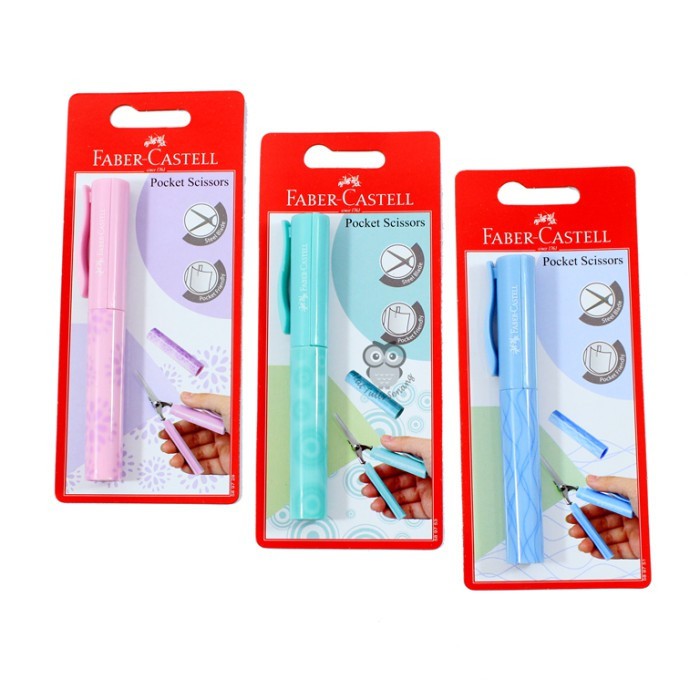 

Gunting Lipat/ Pocket Scissors Faber Castell