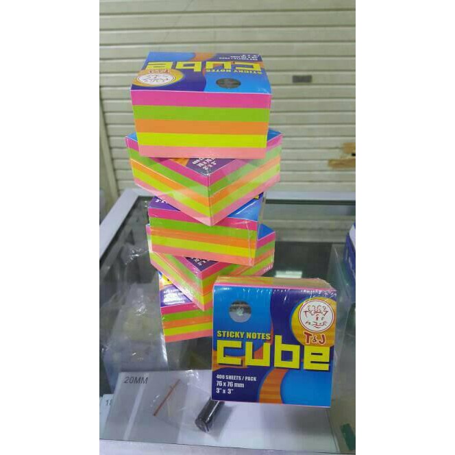 Kertas / Post It Warna Warni Dengan Perekat / Kertas Memo