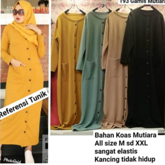 Gamis kaos import
