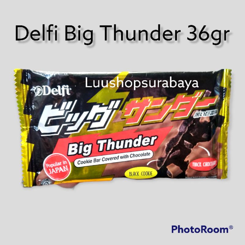 

Delfi Big Thunder Chocolate Black Cookie 36gr