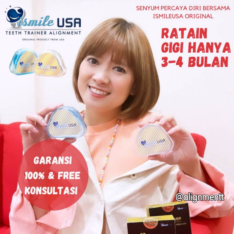 Garansi 100% alat perapi gigi/Ismileusa Original/perapih gigi/pengganti behel