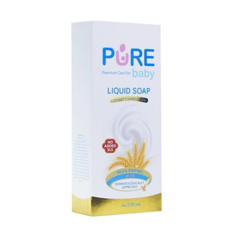 Pure Baby Liquid Soap 230ml Premium Care