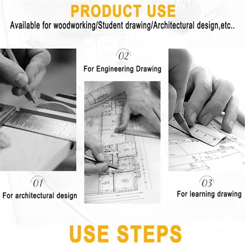 180 Derajat Busur Derajat Stainless Protactor Alat Ukur Sudut 100mm Degree Protractor Busur Protractor Penggaris Jangka