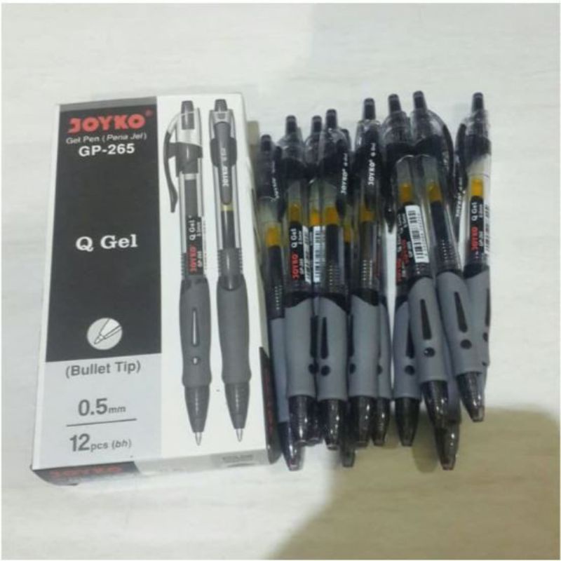 Pulpen Q Gel Joyko GP-265 0.5mm Gel Pen Q Gel Joyko GP - 265