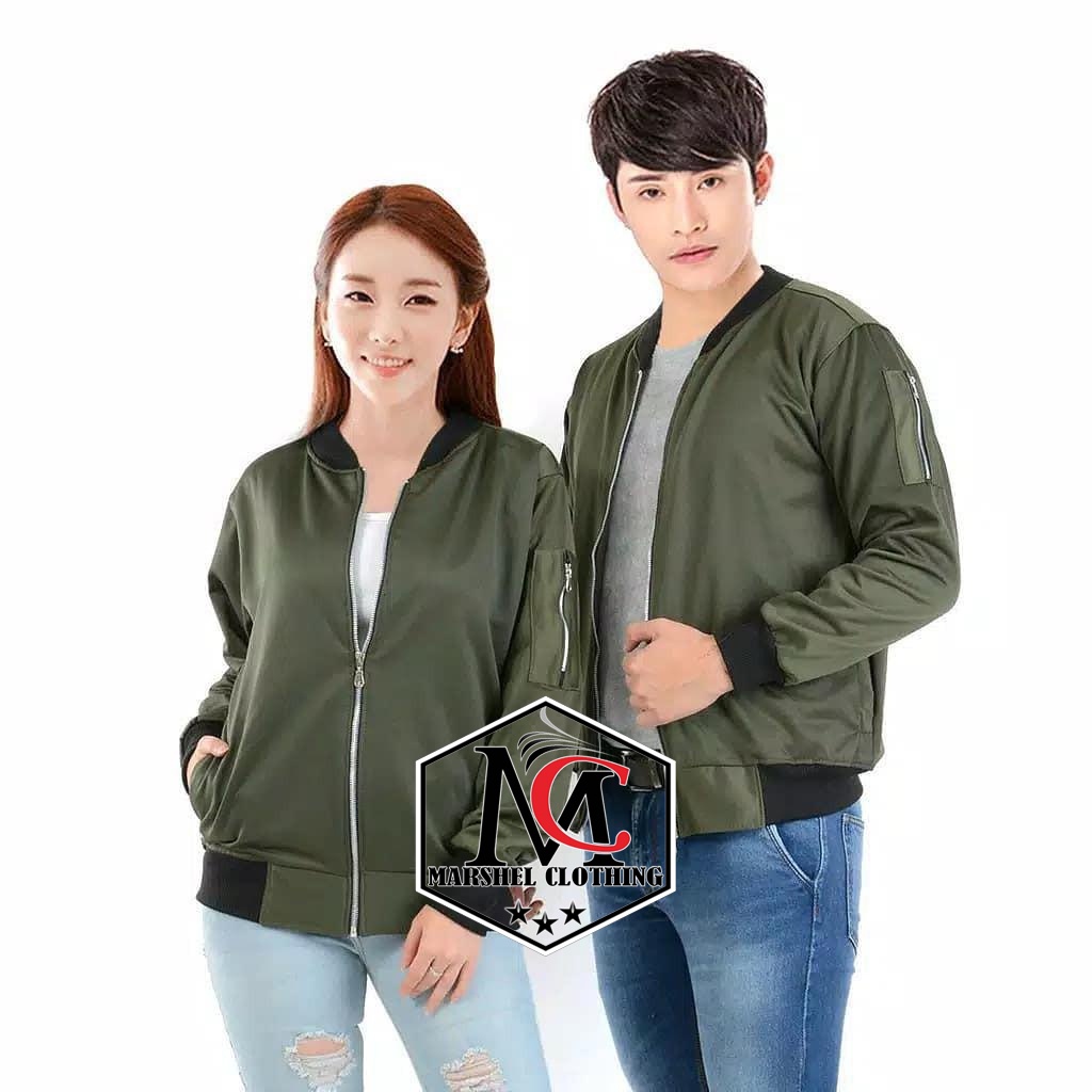 RCL - JAKET COUPLE BOMBER POLOS COUPLE PSANGAN - ( HARGA SEPASANG )