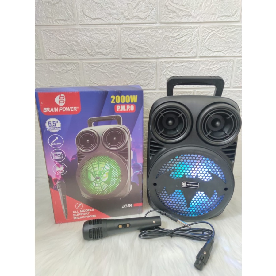 SPEAKER BLUETOOTH KARAOKE KIMISO 3391/ FREE MIC KARAOKE//SPEAKER