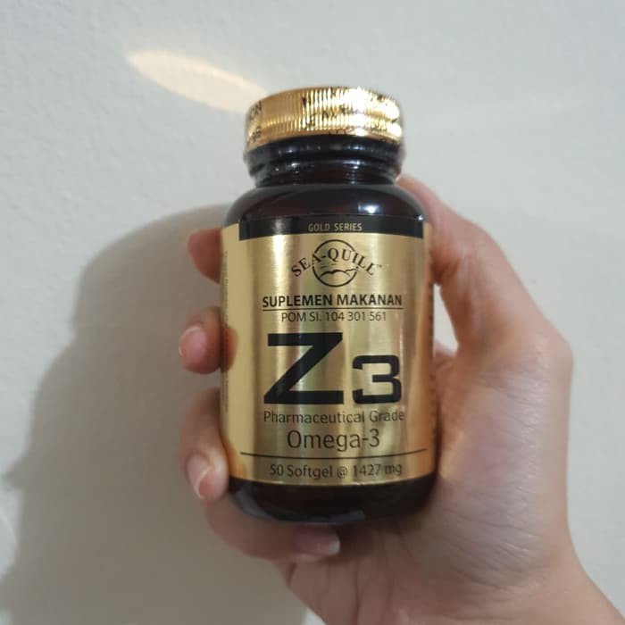 seaquill sea quill z3 omega 3 minyak ikan fish oil pharmaceutical omg