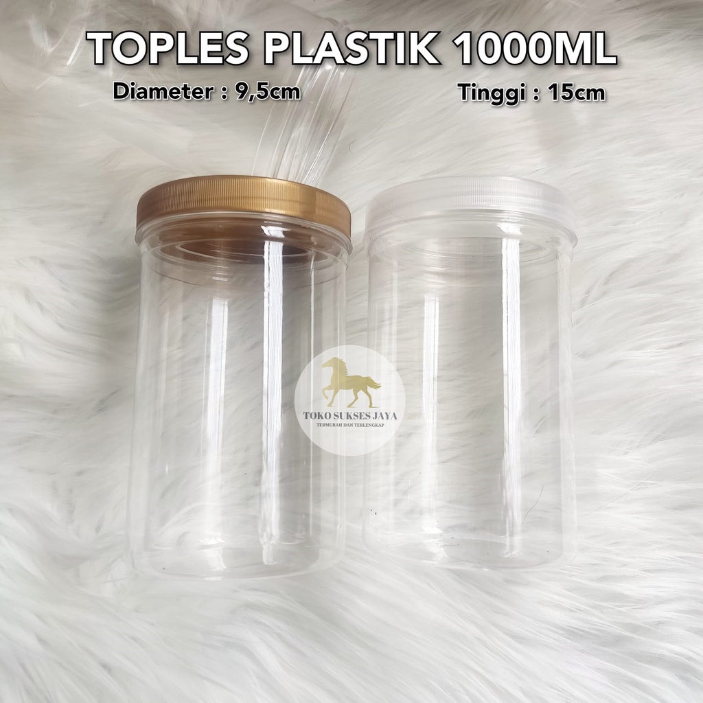 TOPLES TABUNG EKONOMIS 1000 ML / TOPLES PLASTIK 1000 ML / TOPLES TABUNG 1000 ML