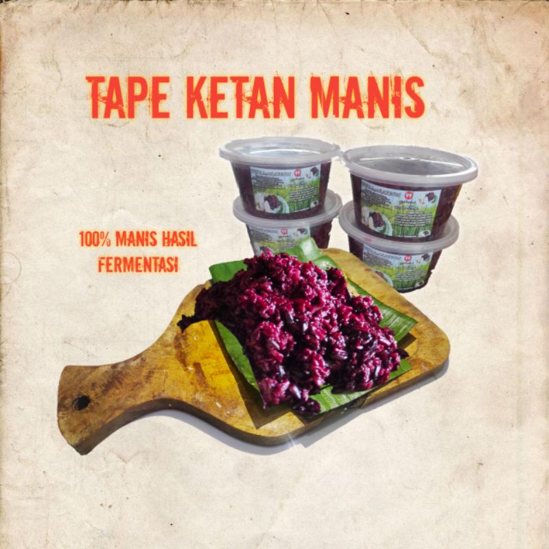

Tape Ketan Manis 300gr