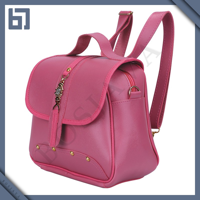 Tas Ransel Mini Wanita Pink RFG 015