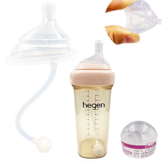 Cocok untuk Hegen Baby Bottle, Square Nipple, Straw, Gravity Ball