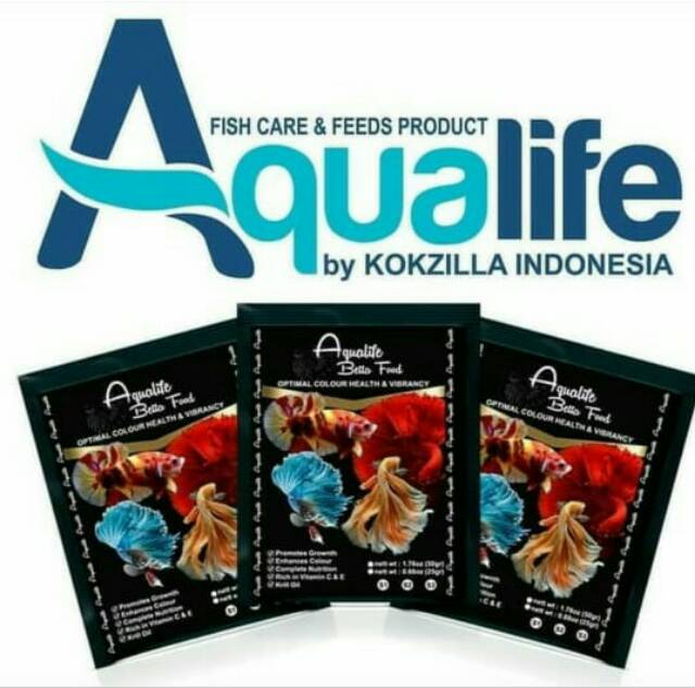 Pelet Ikan Cupang Aqualife Betta Food S2 Premium