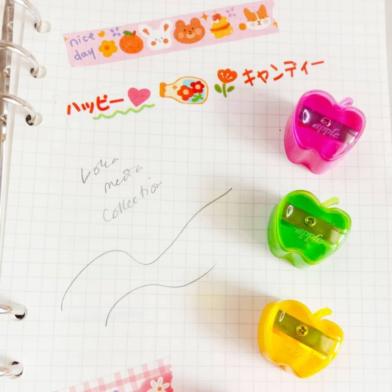 

Rautan/Serutan Pensil Bentuk Apel