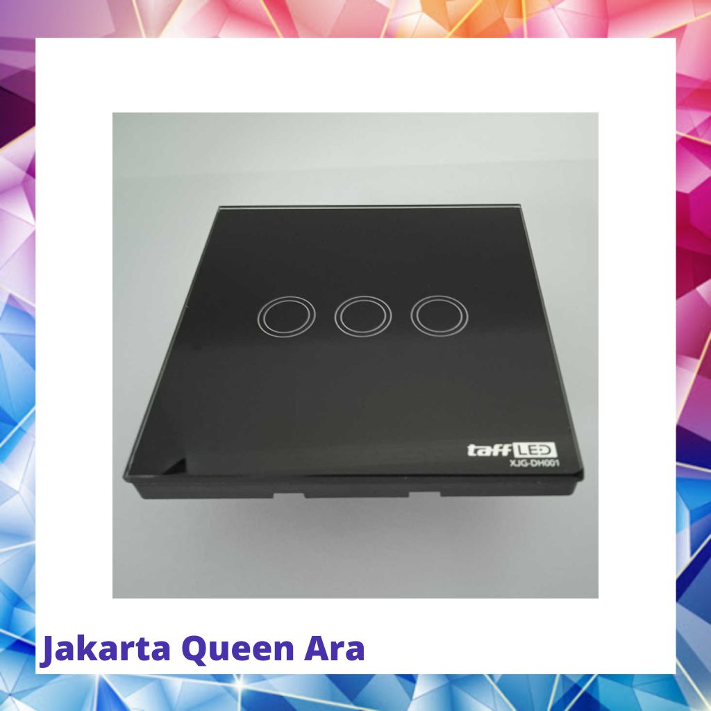 TaffLED Saklar Lampu Luxury Touch LED with Remote Switch - XJG-DH00