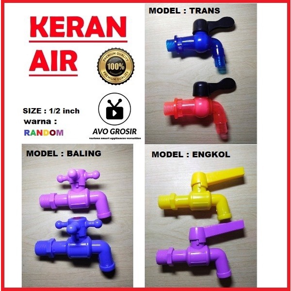 KERAN AIR KRAN AIR PLASTIK KUAT PRAKTIS MURAH
