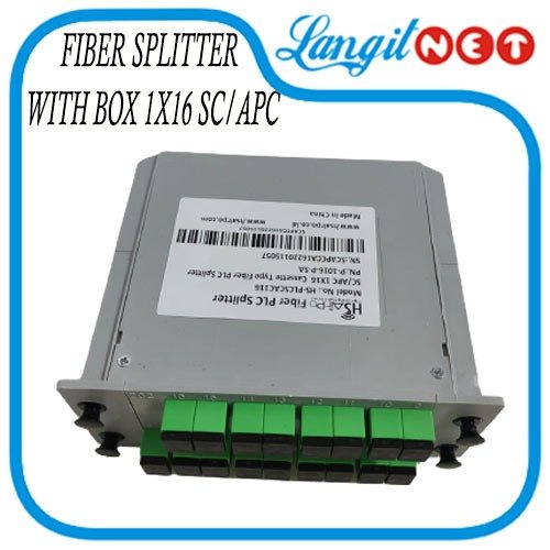 FIBER SPLITTER WITH BOX 1X16 SC APC