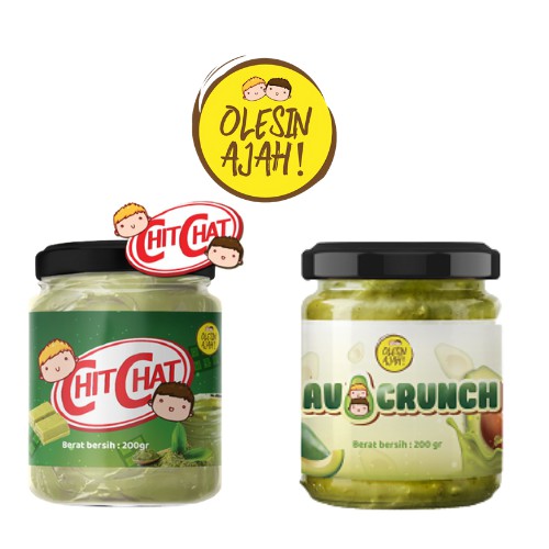 

Promo OlesinAjah Selai Chit Chat + Selai Avocrunch 200Gr