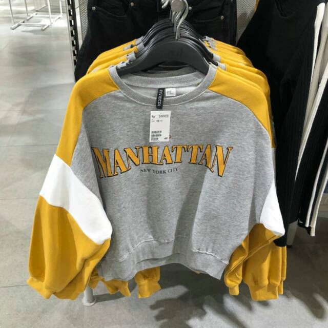 h&m manhattan hoodie