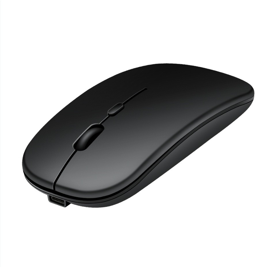 SKU-1236 MOUSE WIRELESS APPLE RECHARGEABLE SILENT KLIK BISA DI CHARGE