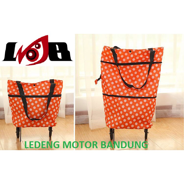 Tas Lipat Troli Shopping Bag Troly Belanja Trolley Cart